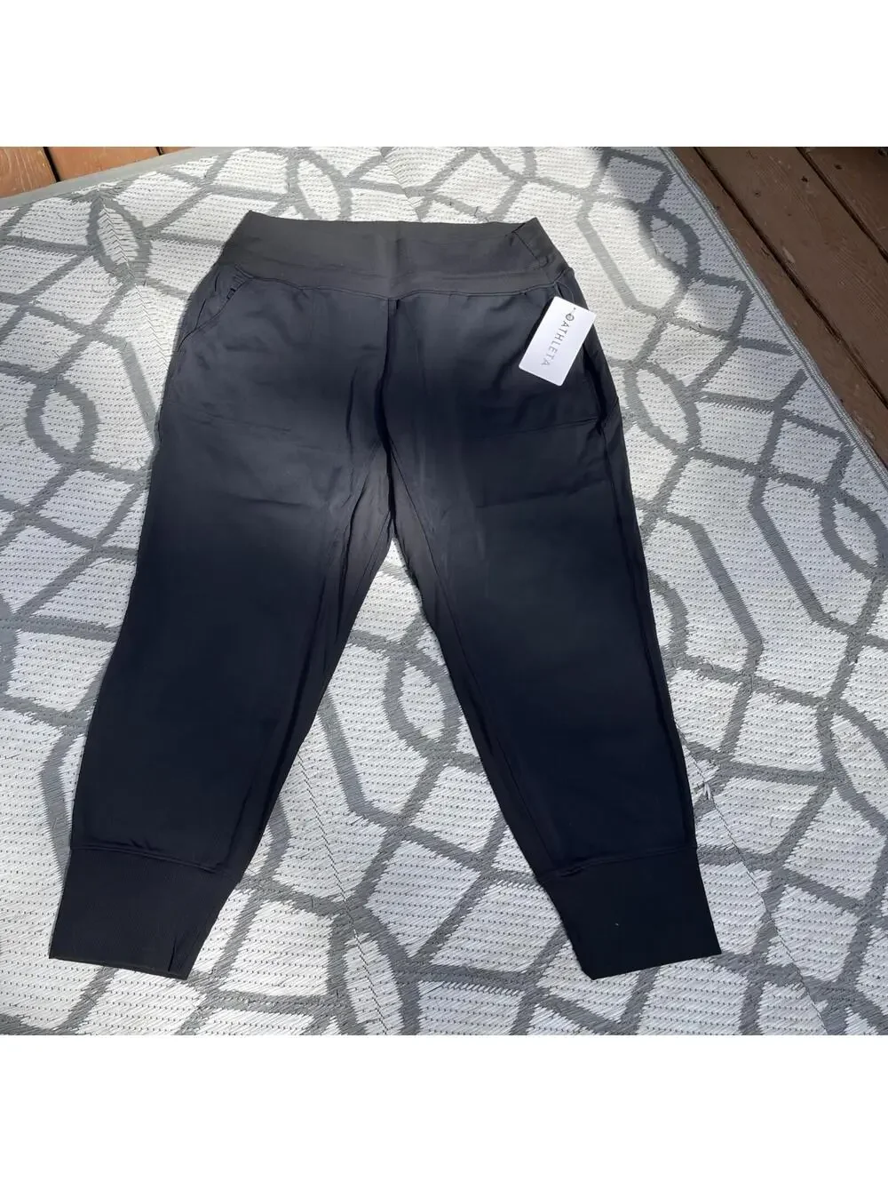 Athleta Black Venice Jogger Women’s Size Large New With Tag - Picture 1 of 16